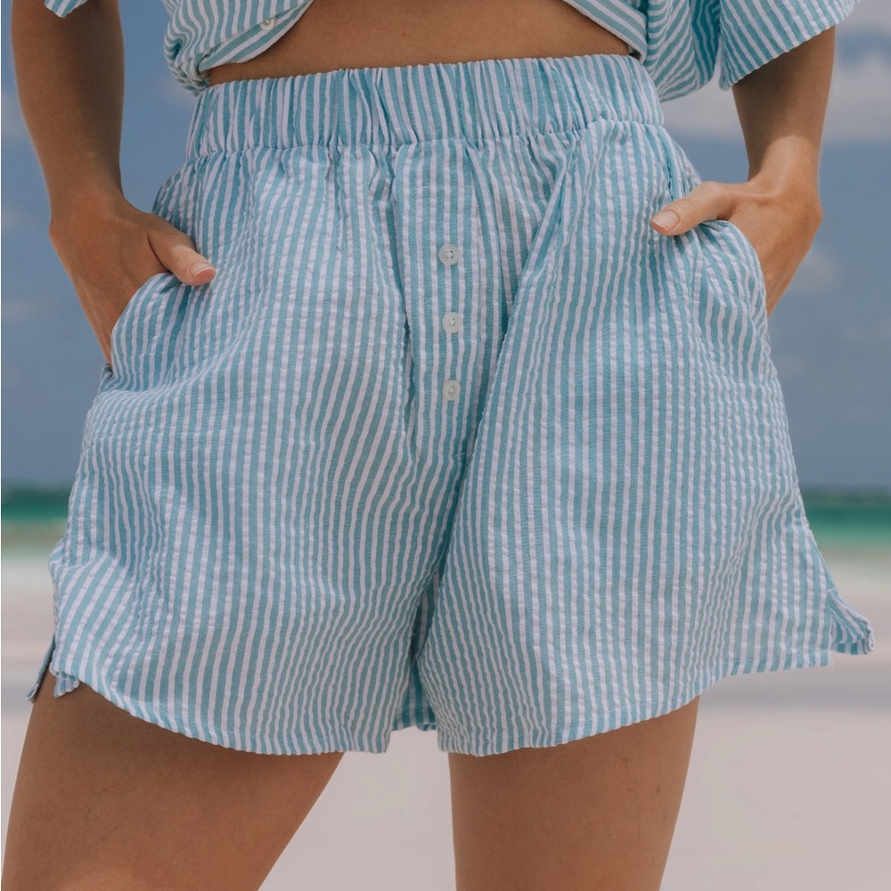 Daily Drills Seersucker Resort Shorts